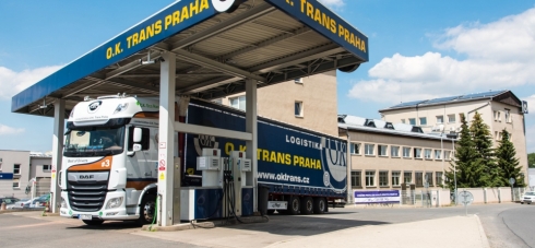 Pořizování vozového parku. O.K. Trans Praha spol. s r.o.